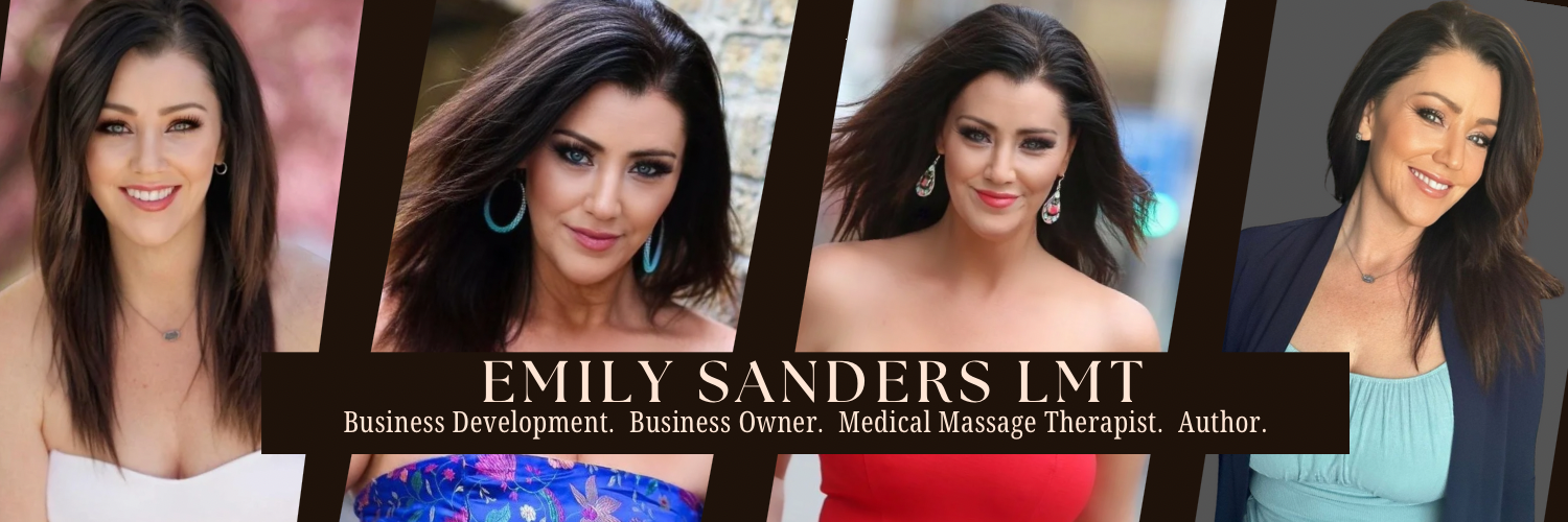 Emily Sanders LMT, Denver Colorado
Author, Medical Massage Therapist, Business Development and Business Owner. #WomenThrive